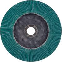 Disque &agrave; lamelles 577F, 7" x 5/8"-11, Type 27, Grain 36, Alumine de zirconium Groupe Belzile Dickner