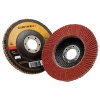 Cubitron™ II Flap Disc 967A, 5" x 7/8", Type 29, 40+ Grit, Ceramic NU346 | Dickner Inc