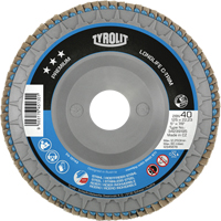 Long Life C-Trim Flap Disc, 5" x 7/8", Type 29, 120 Grit, Zirconium Groupe Belzile Dickner