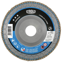 Heavy-Duty C-Trim Flap Disc, 6" x 7/8", Type 29, 40 Grit, Zirconium Groupe Belzile Dickner
