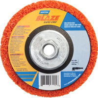Blaze Rapid Strip Non-Woven Depressed Center Disc - 4-1/2", 4-1/2" Dia., Coarse Grit Groupe Belzile Dickner