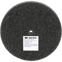 Meule unitaris&eacute;e EXL Scotch-Brite, 5" x 1/2", Arbre de 1/4", Grain de Fin, Carbure de silicium Groupe Belzile Dickner