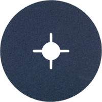 Resin Fibre Sanding Disc, Zirconium, 36, 5" Dia x 7/8" Arbor Groupe Belzile Dickner