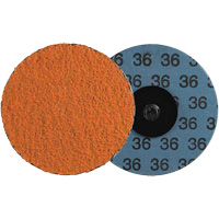 Twist Coolcut XX Sanding Disc, 2" Dia., 36 Grit, Ceramic Groupe Belzile Dickner