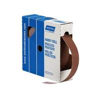 Rouleau de feuille &agrave; poncer pratique, Oxyde d'aluminium, 3" la x 150' lo, Grain P80 Groupe Belzile Dickner