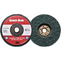 Scotch-Brite Clean & Strip XT Pro Extra Cut Disc, 4-1/2" Dia., Extra Coarse Grit, Aluminum Oxide Groupe Belzile Dickner