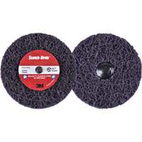 Scotch-Brite Roloc+ Clean & Strip XT Pro Disc, 4" Dia., Extra Coarse Grit, Silicon Carbide Groupe Belzile Dickner