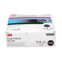 Hookit Finishing Film Disc, 6" Dia., P2000 Grit, Aluminum Oxide, Film Groupe Belzile Dickner