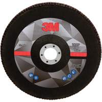 Disque &agrave; lamelles &agrave; changement rapide 769F, 7" x 5/8"-11, Type 27, Grain 40+, Oxyde d'aluminium/C&eacute;ramique Groupe Belzile Dickner