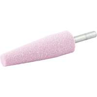 Meule mont&eacute;e vitrifi&eacute;e, A1, Oxyde d'aluminium, 3/4" dia., 2-1/2" lo, 80 Grain Groupe Belzile Dickner