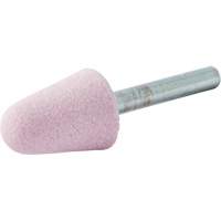 Meule mont&eacute;e vitrifi&eacute;e, A5, Oxyde d'aluminium, 3/4" dia., 1-1/8" lo, 80 Grain Groupe Belzile Dickner