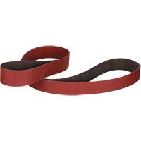 767F Cloth Belt, 3" W x 132" L, Ceramic, 60 Grit Groupe Belzile Dickner