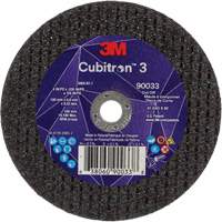Cubitron 3 Cut-Off Wheel, 4" x 0.035", 3/8" Arbor, Type T1, Ceramic, 21000 RPM Groupe Belzile Dickner