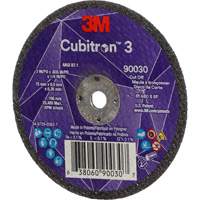 Cubitron 3 Cut-Off Wheel, 3" x 0.035", 1/4" Arbor, Type T1, Ceramic, 21000 RPM Groupe Belzile Dickner