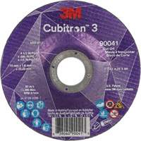 Meule &agrave; tronçonner Cubitron 3, 4-1/2" x 0,045", Arbre de 7/8", Type T27, C&eacute;ramique, 13 300 Tr/min Groupe Belzile Dickner