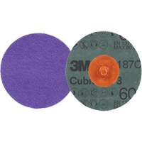 Disque en fibre Roloc Cubitron 3, 2" dia., Grain 60+, C&eacute;ramique Groupe Belzile Dickner