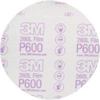 Disque abrasif de finition en pellicule Hookit 00971 260L, dia 6", Grain P600, Oxyde d'aluminium Groupe Belzile Dickner