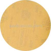 Disque de ponçage sans remplissage &agrave; boucles & crochets Adalox Gold Reserve, 5" dia., Grain P320, Oxyde d'aluminium Groupe Belzile Dickner