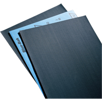Papier abrasif en feuilles de papier - Feuilles de 9" x 11" &agrave; l'&eacute;preuve de l'eau Blue-Bak T414, 9" x 11", Grain 220, Carbure de silicium Groupe Belzile Dickner