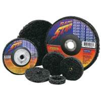 Bear-Tex<sup>®</sup> Rapid Strip Non-Woven Quick-Change Disc, 2" Dia., Extra Coarse Grit, Silicon Carbide NZ839 | Dickner Inc