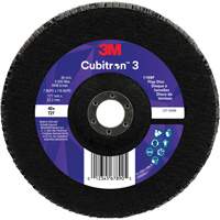 Disque &agrave; lamelles plate 1169F Cubitron 3, 7" x 7/8", Type T27, Grain 40+, C&eacute;ramique Groupe Belzile Dickner