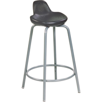 Tabouret de s&eacute;rie 500, Position assise/debout, Ajustable, 18" - 26", Polyur&eacute;thane Si&egrave;ge, Noir Groupe Belzile Dickner