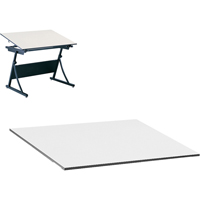 Planmaster Table Top, 60" W x 3/4" H, White Groupe Belzile Dickner