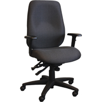 Cierra Ergonomic Chairs, Fabric, Black, 275 lbs. Capacity Groupe Belzile Dickner