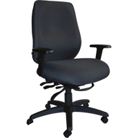 Cierra Heavy Duty Ergonomic Chairs, Fabric, Black, 400 lbs. Capacity Groupe Belzile Dickner