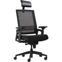 Activ&reg; A-37 Office Chairs, Mesh, Black, 275 lbs. Capacity Groupe Belzile Dickner