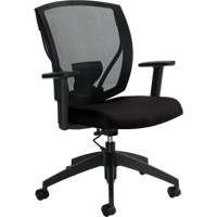 Task Chairs, Vinyl, Black, 300 lbs. Capacity Groupe Belzile Dickner