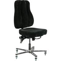 Chaise ergonomique Synergo II<sup>MC</sup>, Tissu, Noir OP503 | Dickner Inc