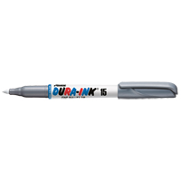 Dura-Ink&reg; #15 Permanent Marker, Fine, Silver Groupe Belzile Dickner