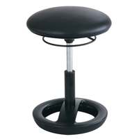 Chaise ergonomique Twixt<sup>MC</sup>, Stationnaire, Ajustable, , Mailles en polyester Siège, Noir OP668 | Dickner Inc