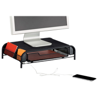 Organisateur de bureau avec alimentation USB Onyx Groupe Belzile Dickner