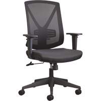 Activ A-47 Synchro Office Chair, Fabric, Black, 275 lbs. Capacity Groupe Belzile Dickner