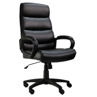 Chaise de bureau Activ<sup>MC</sup> série A-601, Polyuréthane, Noir, Capacité 250 lb OP806 | Dickner Inc
