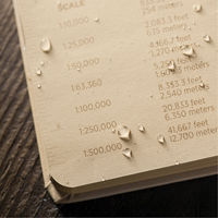 Livre reli&eacute;, Couverture rigide, Havane, 160 Pages, 4-5/8" , 7-1/4"  Groupe Belzile Dickner