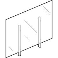 Sneeze Guard, 36" W x 36" H Groupe Belzile Dickner