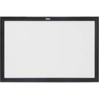 Black MDF Frame Whiteboard, Dry-Erase/Magnetic, 36" W x 24" H OR131 | Dickner Inc