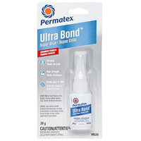 Ultra Bond Fast Drying Super Glue Adhesive, 20 g, Bottle, Clear Groupe Belzile Dickner