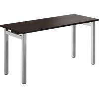 Table bureau Newland, 29-7/10" lo x 60" la x 29-3/5" h, Brun foncé OR439 | Dickner Inc