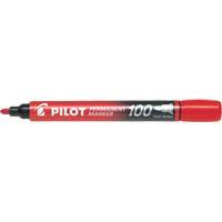 Series 100 Permanent Marker, Bullet, Red Groupe Belzile Dickner