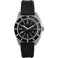 Montre Steel Navigator sur ensemble bracelet en caoutchouc noir de trois morceaux, Num&eacute;rique, &agrave; piles, 41 mm, Noir Groupe Belzile Dickner