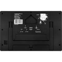 Horloge murale &agrave; r&eacute;glage et ajustement automatiques avec support, Num&eacute;rique, &agrave; piles, Noir Groupe Belzile Dickner