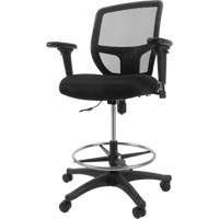 Mesh Work Stool, Mobile, Adjustable Height, 450 lbs. Capacity Groupe Belzile Dickner