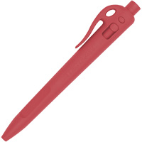 Stylo &agrave; bille d&eacute;tectable avec agrafe, Rouge, 1 mm, R&eacute;tractable Groupe Belzile Dickner