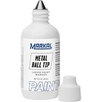 Paint-Riter&reg; Metal Ball Tip, Liquid, White Groupe Belzile Dickner