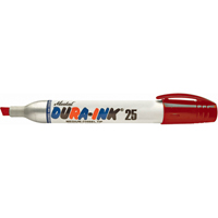 Dura-Ink&reg; Markers - #25 Felt-Tip, Chisel, Red Groupe Belzile Dickner