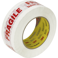 Ruban d'emballage Scotch 3771 avec message, Adh&eacute;sif Thermofusible, 2 mils, 48 mm (1-22/25") x 100 m (328') Groupe Belzile Dickner